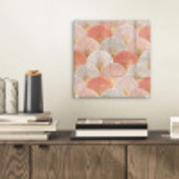 Waaiers - Goud - Roze plexiglas 5mm klein 11 -sfeer1