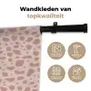 Nude - Luipaard - Tinten Wandkleed katoen klein 269 -sfeer2