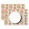 Love - Patroon - Bloemen - Hartjes Placemat vinyl groot 368 -zzsfeer2_Kitchenyeah-website