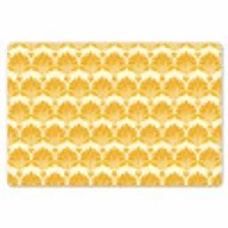 Patroon - Motief - Geel Placemat vinyl groot 368 -zzsfeer1_Kitchenyeah-website