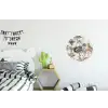 Inductie afdekplaat - Vintage - Jungle - Dieren - Natuur - Inductie beschermer Wandcirkel aluminium klein -kinderkamer