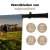 Koeien - Zon - Gras - Dieren - Boerderij Wandkleed katoen klein -sfeer2
