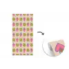 Patroon - Beige - Hartjes - Bloemen fotobehang vinyl groot 64 -3d