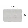 Grijs - Beton - Neutraal Placemat vinyl groot 368 -specs