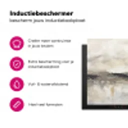 Landschap - Horizon - Natuur - Abstract - Neutraal Inductie beschermer vinyl 3mm klein -wsfeer2_website