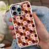 Bloemen - Abstract - Aardetinten Hoesje iPhone 16 Pro Max met koord klein 804 -sfeer3