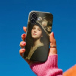 Bloemenhoed - Portret - Vrouw Toughcase MagSafe Apple iPhone 17 klein -Sfeer1V