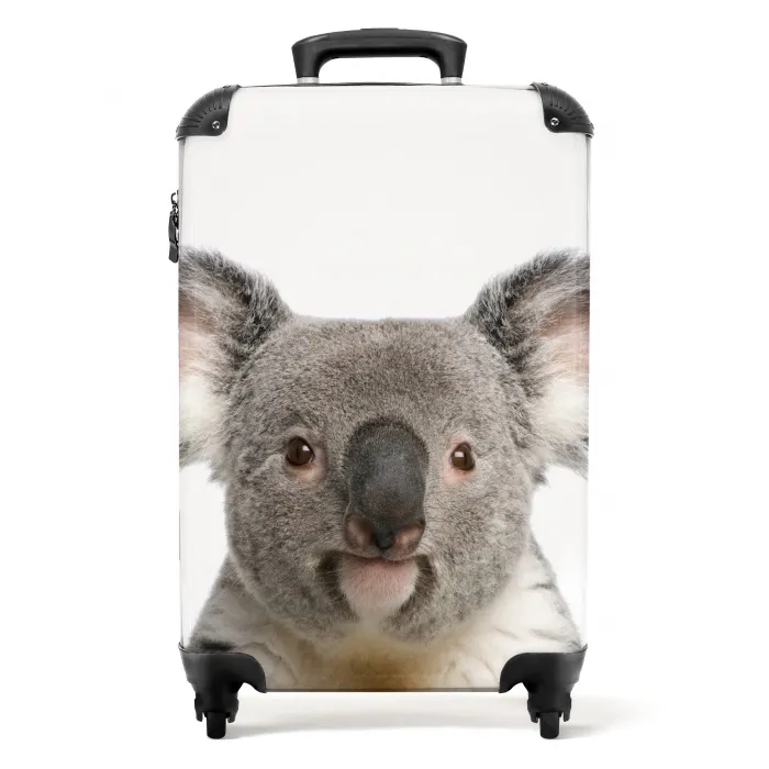 Schattige Koala Beer NBS - Handbagage koffer - Unisex middel -productfoto_recht
