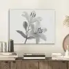 Lelies - Elegant - Zwart - Wit PET vilt klein -sfeer1