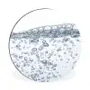 Luchtbellen - Water - Dynamisch Wandcirkel aluminium klein -3d