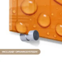 Water - Druppels - Oranje plexiglas 5mm klein -zzsysteem_NL