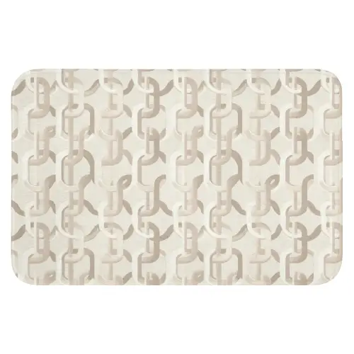Motief - Abstract - Beige Badmat klein 997 -3d