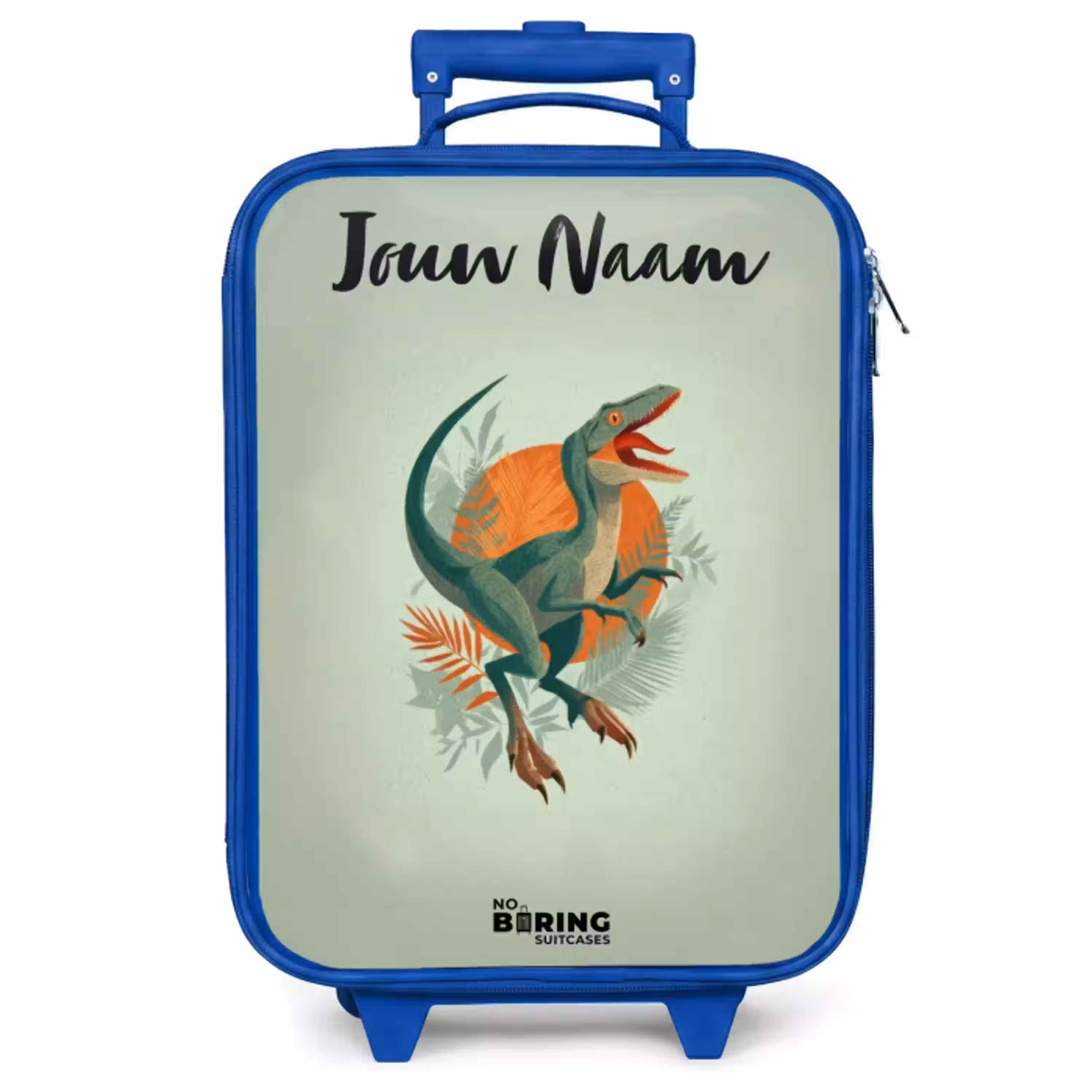 Dier - Dino - Natuur Kinderkoffer - Blauw klein -zzz_website3d