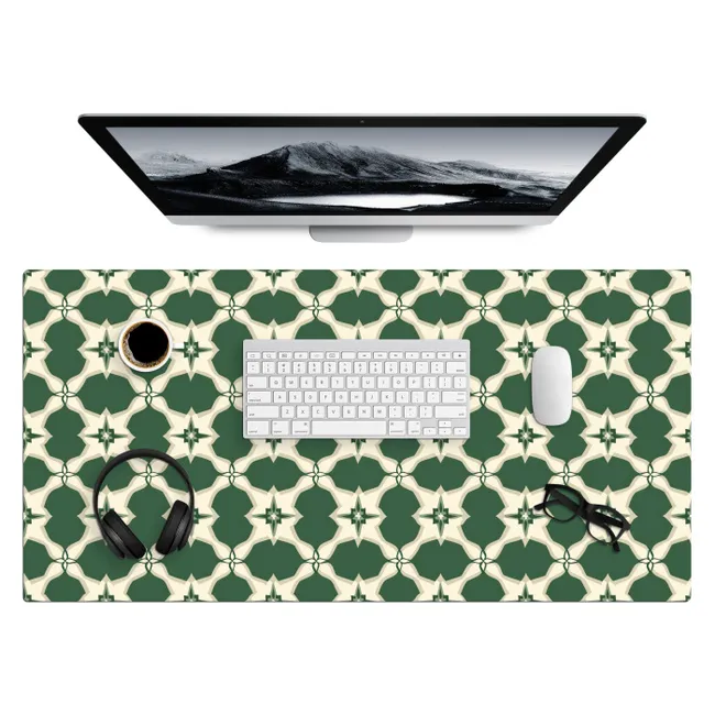 Desk Mat - Tile - Classic - Green