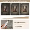 Paard - Bloemen - Roze - Natuur - Bos Light Box met kabel klein -USP_dimbaarNL