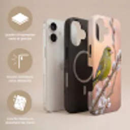 Groenling - Katjes - Lente - Natuur - Zacht Toughcase MagSafe Apple iPhone 17 klein -USP_Lagen_FR