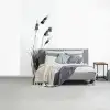 Minimalistisch - Stelen - Wit fotobehang vinyl groot -slaapkamer