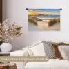 Strand - Duin - Gras - Zonsondergang - Zee Wandkleed katoen klein -sfeer1