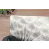 Paardenbloem - Zwart - Wit muismat rubber klein -closeup