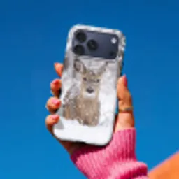 Hert - Sneeuw - Bos - Dieren - Vertederend Toughcase MagSafe Apple iPhone 17 Pro Max klein -Sfeer1V