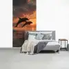 Dolfijnen - Zee - Realistisch fotobehang vinyl groot -slaapkamer