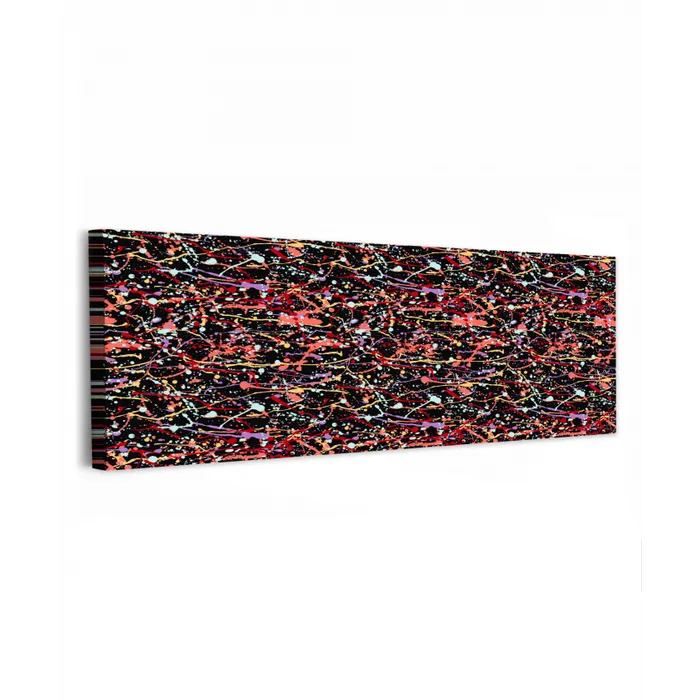 Spat - Abstract - Waterverf - Zacht canvas 2cm klein 828 -z3d