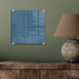 Ruiten - Geometrisch - Blauw plexiglas 5mm klein 11 -sfeer3