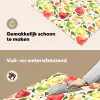 Patroon - Appels - Peren Inductie beschemer met haakjes klein 777 -ky-schoon-nl