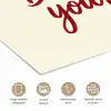 Don't lose your fire - Rood - Wit - Minimalistisch poster papier klein -closeup_NL