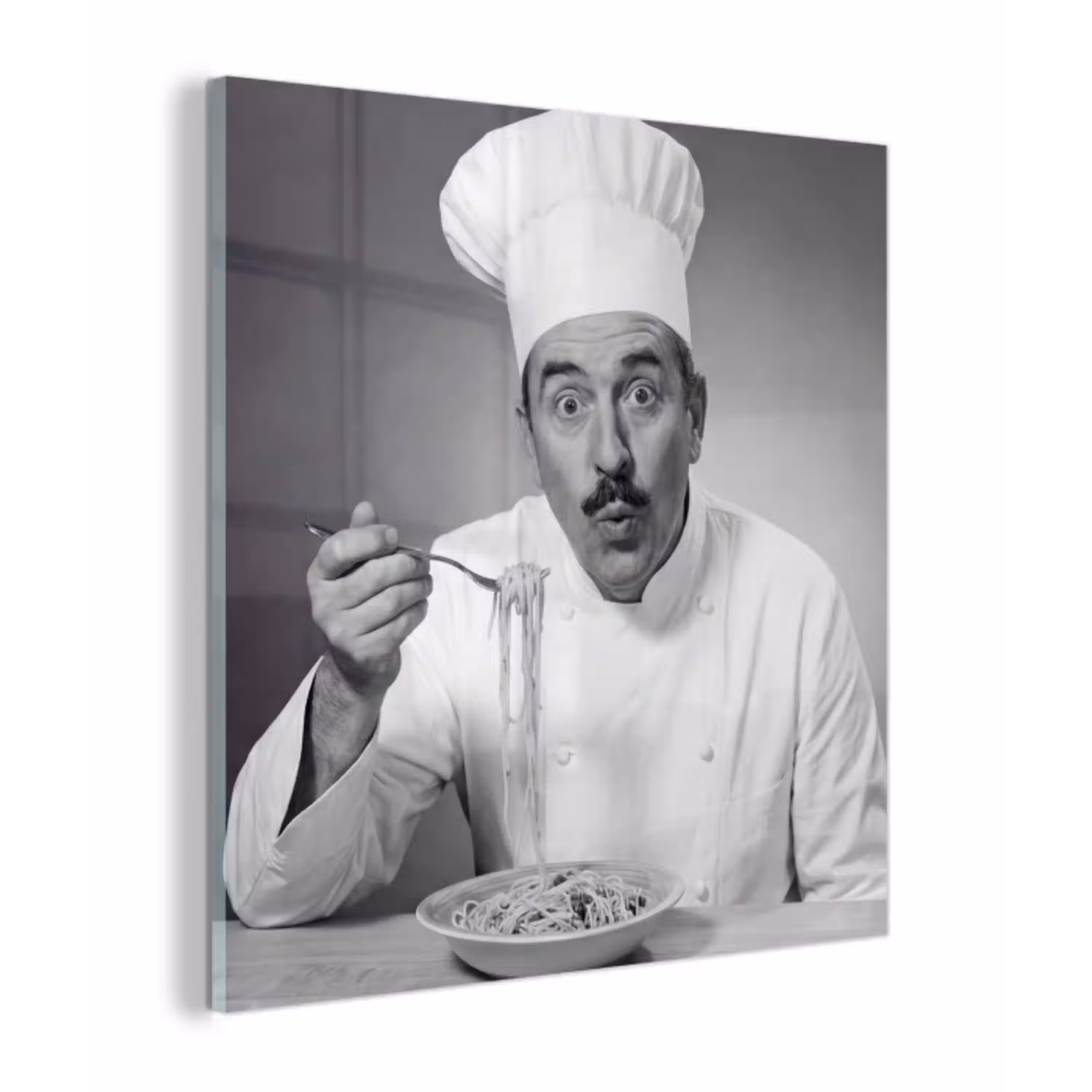 Chef - Spaghetti - Pasta plexiglas 5mm klein -z3d