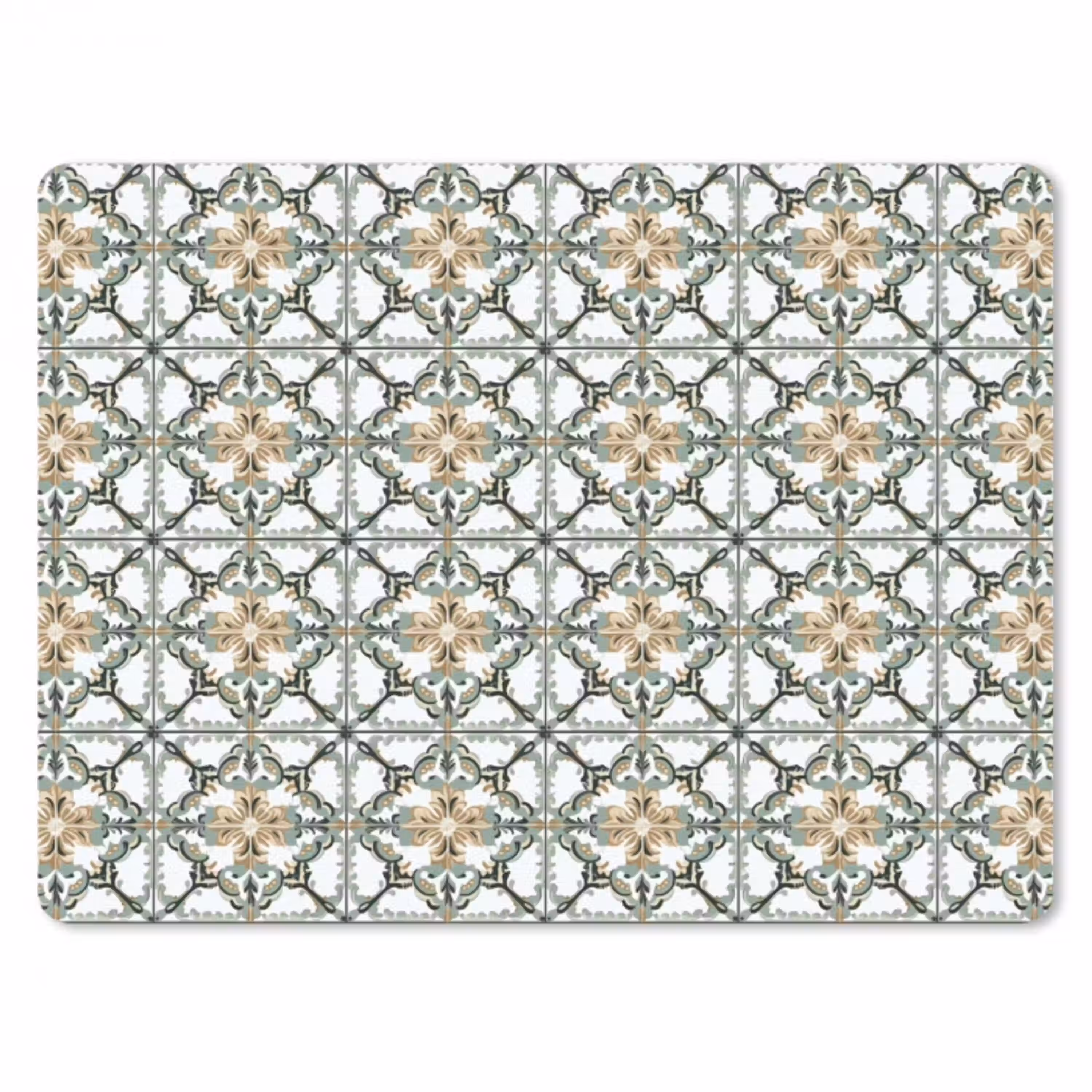 Floraal - Verweerd - Keurrijk muismat rubber klein 262 -3d