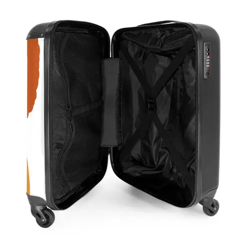 Eke eekhoorn NBS - Handbagage koffer - Unisex middel -binnenkant