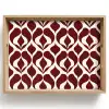 Rood - Druppelpatroon - Grafisch Dienblad Rechthoek middel 911 -z3d_shopping