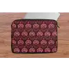 Bloemen - Waaier - Paars laptophoes neopreen klein 279 -tafel
