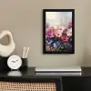 Bloemen - Kleurrijk - Bloei fotolijst zwart zonder passe partout klein -sfeer1