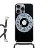 Vinyl - LP - Delfts Blauw - Muziek Hoesje iPhone 16 Pro Max met koord klein -3d