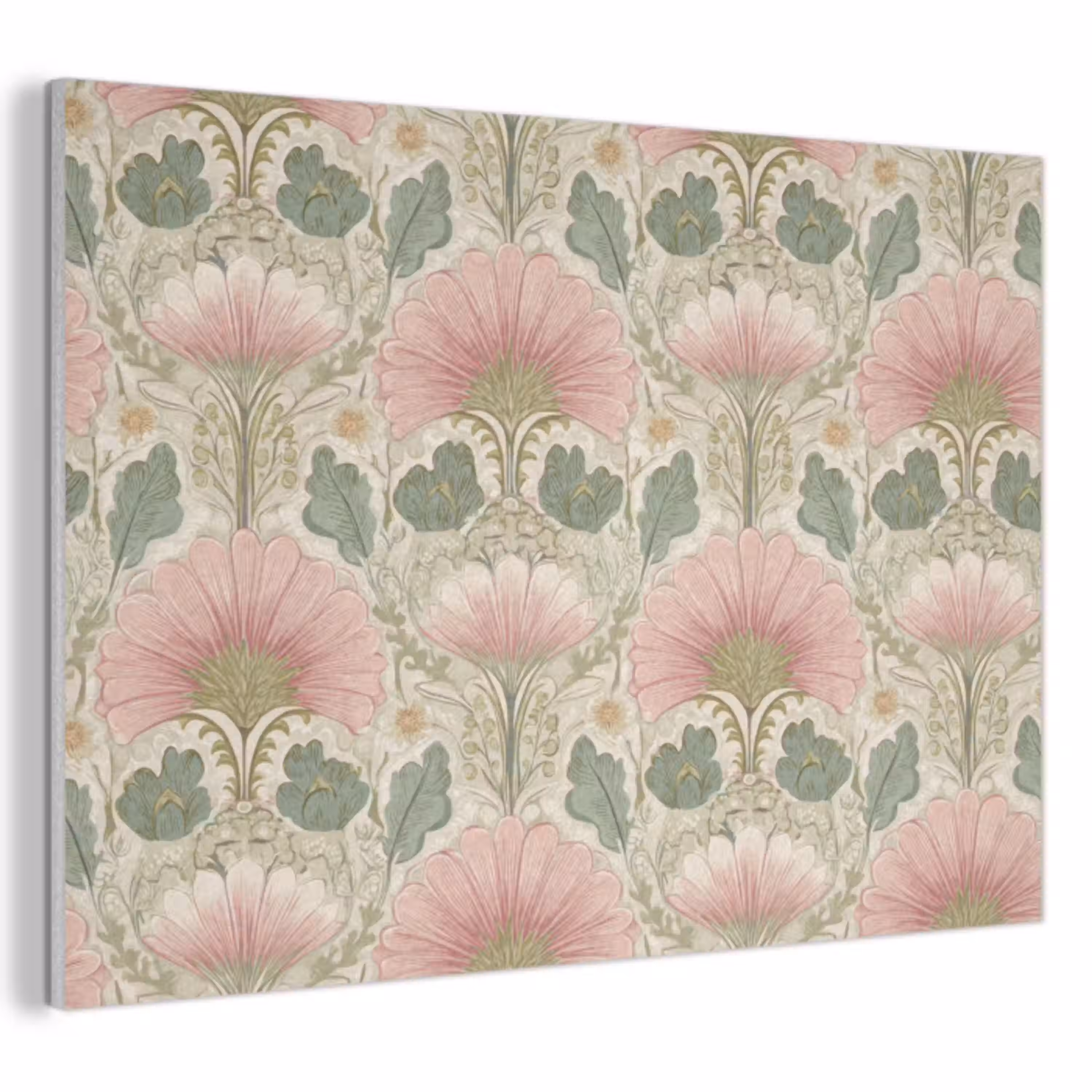 Klassiek - Patroon - Roze PET vilt klein 837 -3d