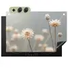 Strobloemen - Wit - Daglicht Inductie beschemer met haakjes klein -3d