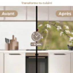 Putter - Bloesem - Lente - Natuur - Kleurrijk keuken achterwand 2 middel -voor-na2_FR