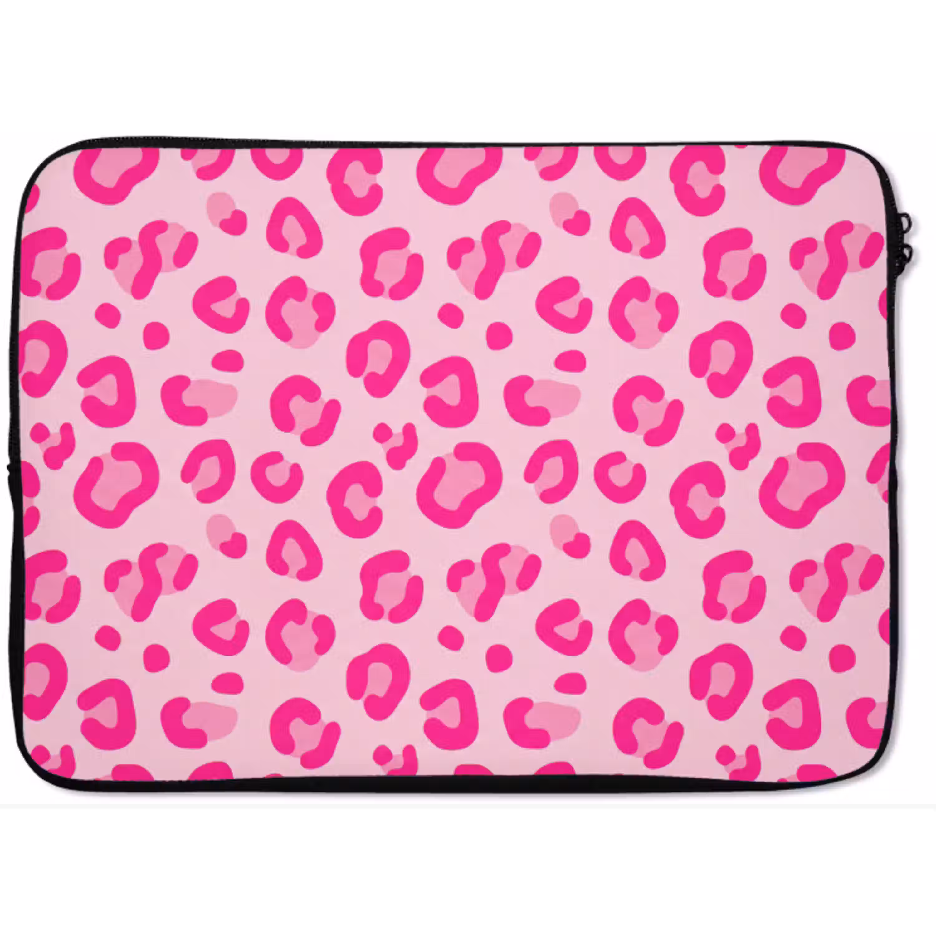 Dierenprint - Patroon - Abstract - Modern - Roze laptophoes neopreen klein -zkaufland3dotto