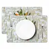 Aardbei - Rood - Mozaïek - Fruit Placemat vinyl groot -zzsfeer2_Kitchenyeah-website