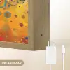 Abstract - Boom - Levensboom - Modern Light Box met batterij (Wandlamp) middel -USP_websiteoplaadbaarNL