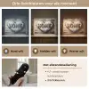 Home - Hart - Houtlook - Liefde Light Box met batterij (Wandlamp) middel -USP_lichtkleurNL