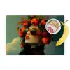 Vrouw - Granaatappel - Herfst - Zonnebril Placemat vinyl groot -zzzproduct_Kitchenyeah-website