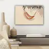 Hangmat - Kleurrijk - Bladeren - Schaduw canvas 2cm klein -sfeer6