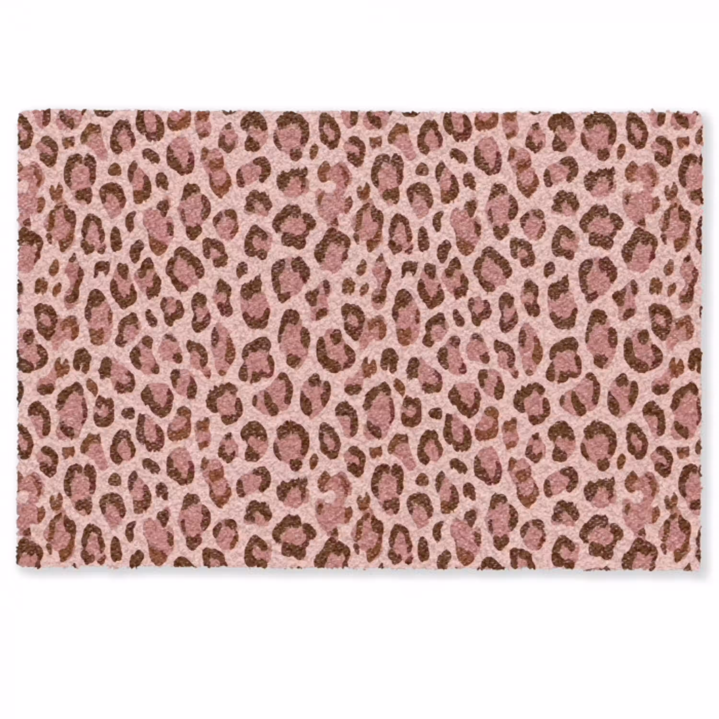 Luipaard - Patroon - Roze Deurmat klein 898 -zkaufland3d