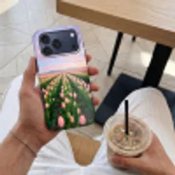 Tulpen - Landschap - Roze Toughcase MagSafe Apple iPhone 17 Pro Max klein -Sfeer1M