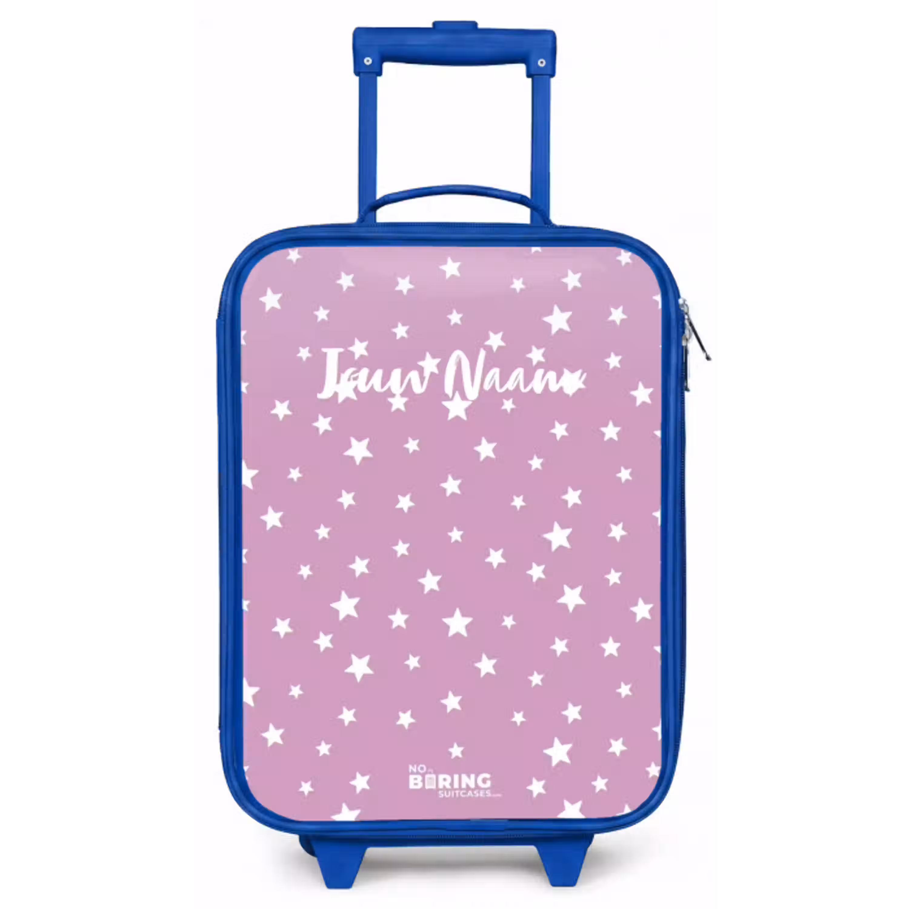 Sterrenstof Kinderkoffer - Blauw klein -zz3dotto