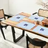Why not - Blauw - Licht blauw - Quote Placemat vinyl groot -zzsfeer4_Kitchenyeah-website
