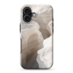 Kloof - Wit - Sneeuw Toughcase MagSafe Apple iPhone 17 klein -3d